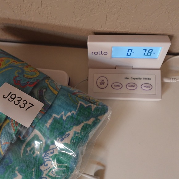 Ralph Lauren Dress Womens Medium Knee Length Paisley Square Neck Blue ALine - Picture 10 of 10